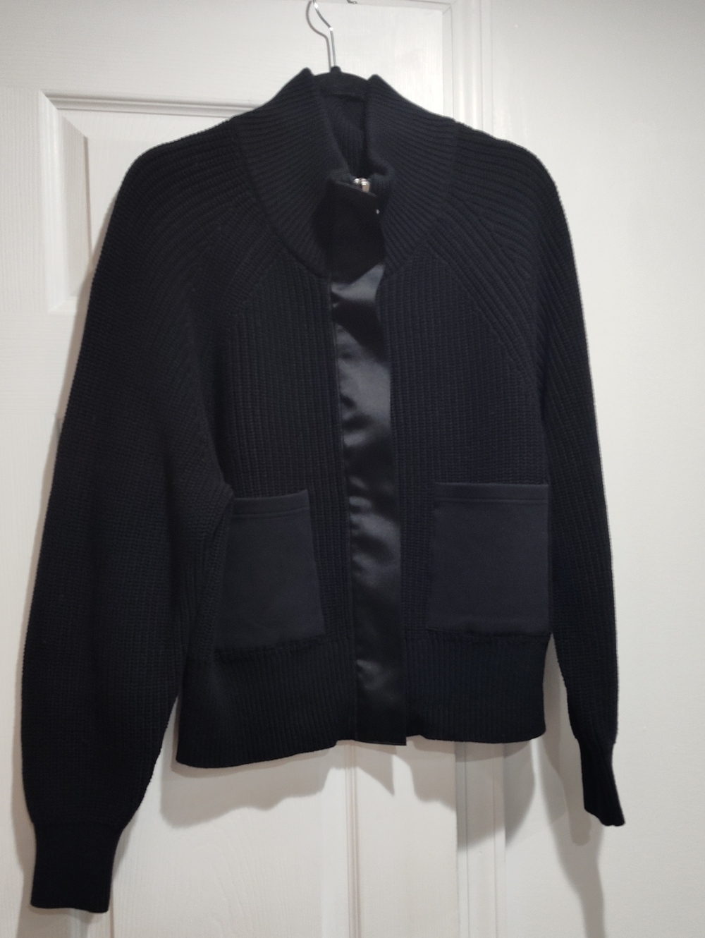 Varley Delfern Sweater Zipper Front Cardigan Jacket Size Medium - Picture 3 of 8